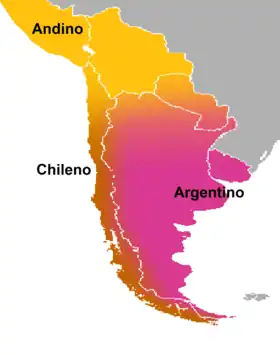 Image illustrative de l’article Espagnol chilien