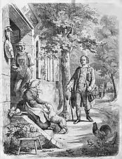 Illustration pour Die Gartenlaube, 1863.