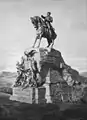 Illustration dans Die Gartenlaube représentant la statue équestre de Frédéric III à Wœrth