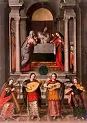 Présentation de l'enfant dans le temple par Diego Valentín Díaz&nbsp;(es), 1650