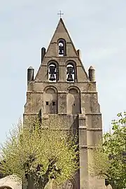 Le clocher-mur du XVIIe&nbsp;siècle.