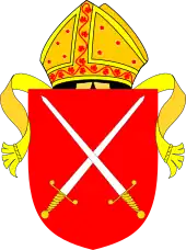 Armoiries des évêques de Londres.