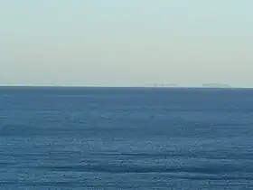 Le groupe des Dionysades vu de Sitía