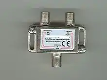 Exemple de diplexeur à usage résidentiel