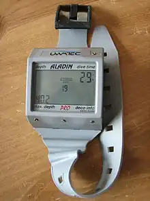 Montre de plongée Aladin.