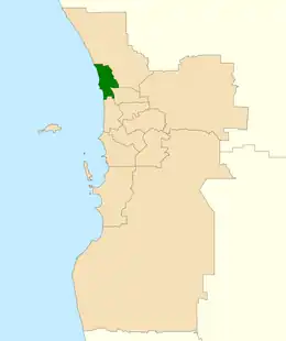 Carte de la circonscription.