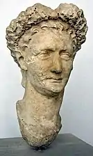 Buste de Domitien, de Latina.