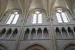 Triforium et fenêtres hautes