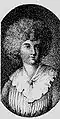 Dorothea von Rodde-Schlözer, docteur en philosophie, coud un étendard de la Légion à Lübeck