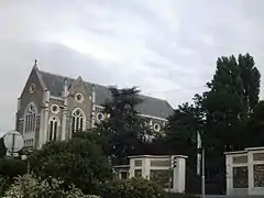 Le dortoir de l'institution Marie-Auxiliatrice.