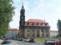 Église Sainte-Anne de Dresde&nbsp;(de).