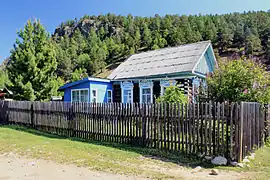 Maison en bois.