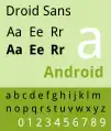 Droid Sans.