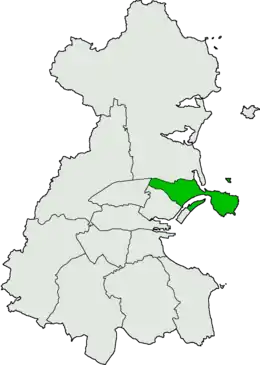Carte de la circonscription.