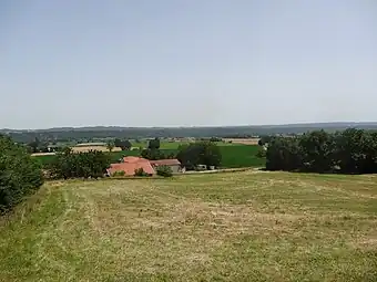 Point de vue depuis le village.