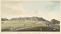 Vue est du fort de Kalinjar - mai 1814