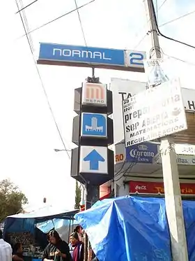 Accès à la station.