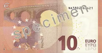 Billet de 10 € (série Europe)