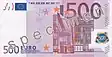 Billet de 500 €