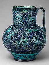 Cruchon réticulé, 1215, Metropolitan Museum of Art.