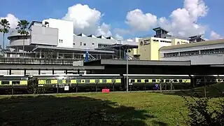 À Woodlands Train Checkpoint, en 2015.