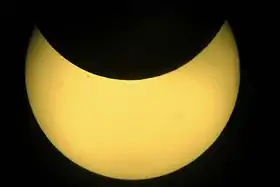 L'éclipse du 26 février 2017 vue depuis :Villa Gesell&nbsp;(en).