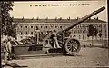 Entrainement sur un canon de 220 L modèle 1917 au 186e&nbsp;RALT.