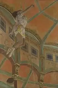 Miss Lala au cirque Fernando (1879), huile sur toile, 117 × 77 cm, Londres, National Gallery.