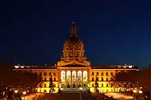 Parlement de l'Alberta.