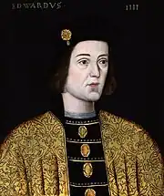 Édouard&nbsp;IV d'Angleterre, portrait anonyme.