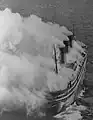 SS L'Atlantique en feu (janvier 1933).