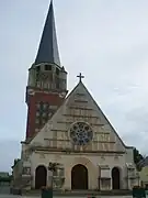 L'église Saint-Martin.