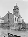 L'église en 1914.