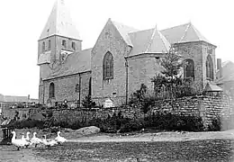 L'église...
