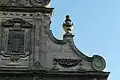 Détail de la façade.