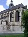 Verrières, contreforts et clocher