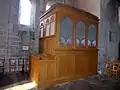 L'orgue de l'hôpital Gourmelen transféré dans l'église de Locmaria à Quimper.