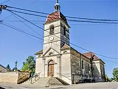 L'église de l'Assomption de Larret.