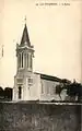 Vue de l'église dans les années 1920.