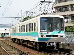 Train de la ligne principale Eizan