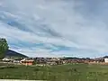 El Espinar vue depuis l'est.