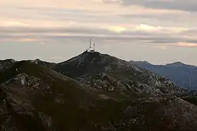 El Gamoniteiru depuis le pico la Gamonal, au nord.