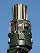 Un détecteur d'alerte laser MTDS  monté sur un véhicule de combat d'infanterie Pandur II de l'armée tchèque.