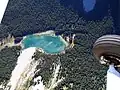 Une vue aérienne de Lac Elbow