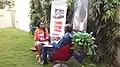 Elena Miro K présentant l'émission À la rencontre d'un leader sur Business 24 Africa