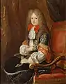 Philippe d'Orléans duc de Chartres, par Louis Ferdinand Elle, 1673.