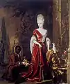 Élisabeth Charlotte, par Jan Weenix, 1697.