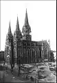 Vue de l'église Sainte-Élisabeth au début du XXe&nbsp;siècle.