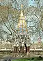 Buxton Memorial Fountain à Victoria Tower Gardens, Londres, conçu par SS Teulon, célébrant l'émancipation des esclaves dans l'Empire britannique en 1834.