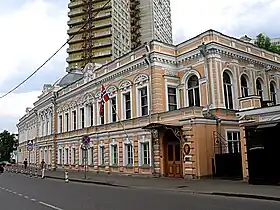 Vue de la mission diplomatique